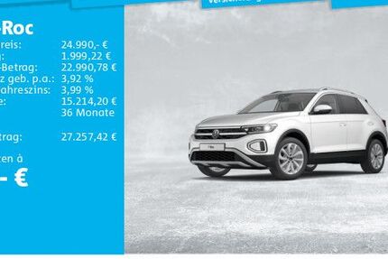 VW T-Roc 54.773 km 24.990 &euro; Langenhagen 30853