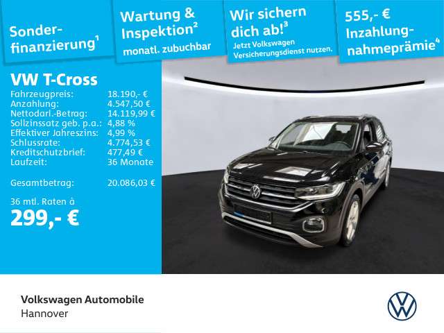 VW T-Cross 27.640 km 18.190 &euro; Lehrte 31275