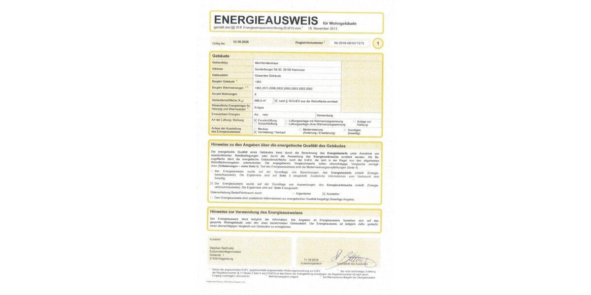 Etagenwohnung Hannover Vahrenwald-List - 3 Zimmer, 74 m&sup2;, 246.000&euro; | Angebot:26996099