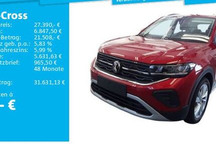 VW T-Cross 4.501 km 27.390 &euro; Hannover 30519