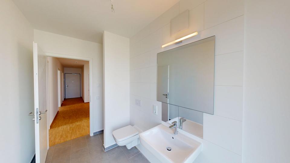 3-Zimmer-Wohnung mit Einbauküche und Tageslichtbad 3 zimmer