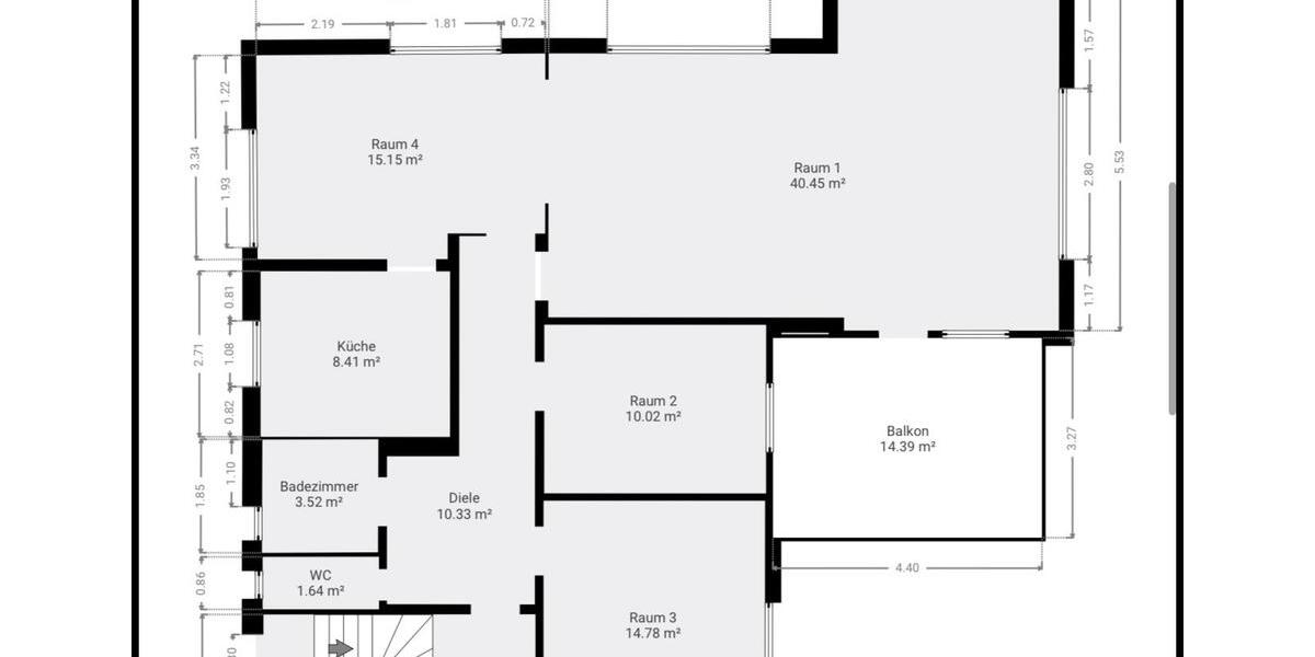 Etagenwohnung Lehrte - 4 Zimmer, 110 m&sup2;, 1.250&euro; | Angebot:25830115