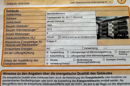 Wohnung Hannover Bult - 1.5 Zimmer, 40 m&sup2;, 159.000&euro; | Angebot:26408783