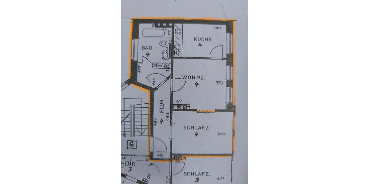Etagenwohnung Hannover Nord - 3 Zimmer, 50 m&sup2;, 174.000&euro; | Angebot:27622173