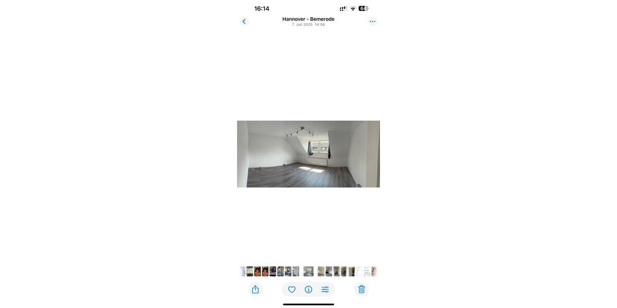 Dachgeschoßwohnung Hannover Döhren-Wülfel - 2 Zimmer, 69 m&sup2;, 235.000&euro; | Angebot:26819817