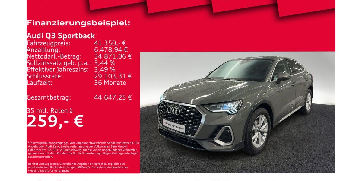 Audi Q3 3.986 km 40.550 &euro; Hannover 30179
