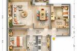 Etagenwohnung Isernhagen - 4 Zimmer, 84 m&sup2;, 215.000&euro; | Angebot:26962137