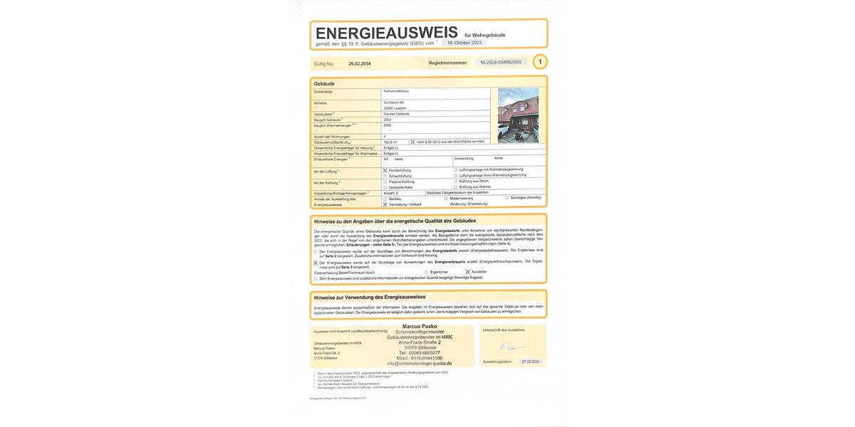 Reihenhaus Laatzen - 4 Zimmer, 134 m&sup2;, 430.000&euro; | Angebot:26287969
