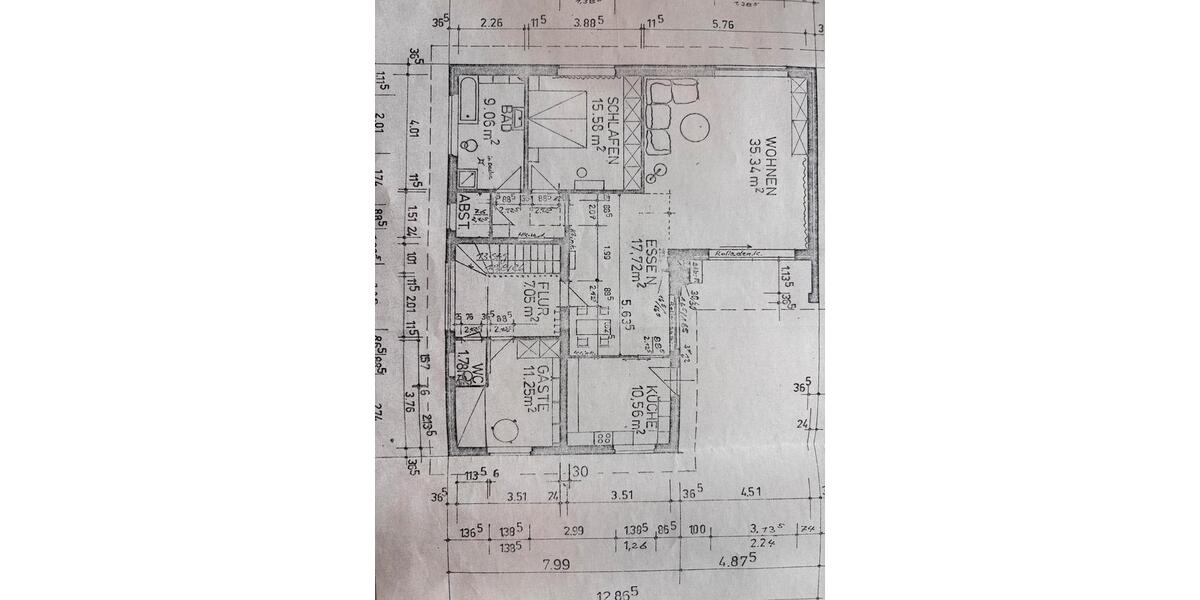 Einfamilienhaus Wennigsen (Deister) - 3.5 Zimmer, 135 m&sup2;, 1.400&euro; | Angebot:25302613