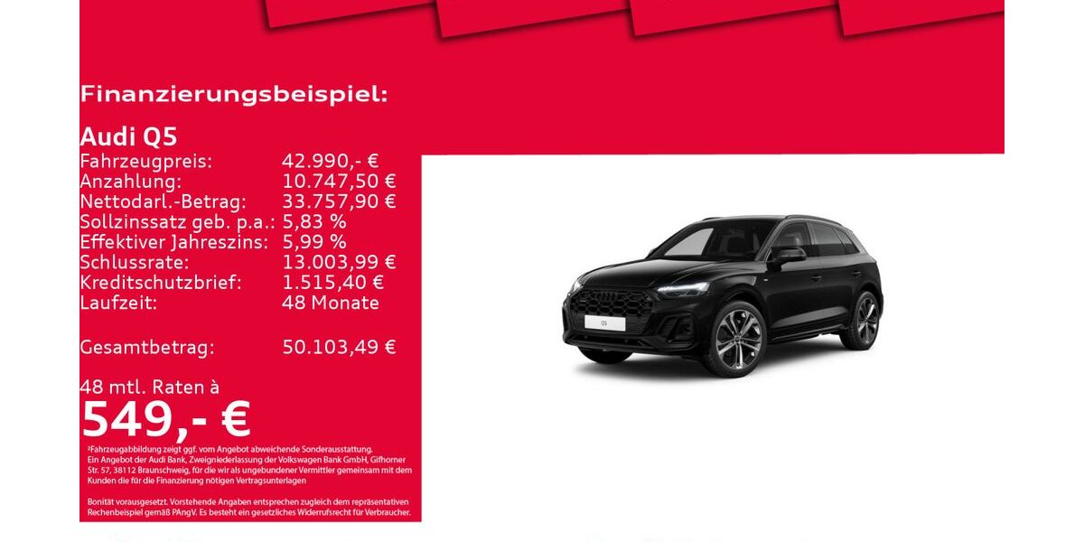 Audi Q5 59.532 km 42.990 &euro; Hannover 30179
