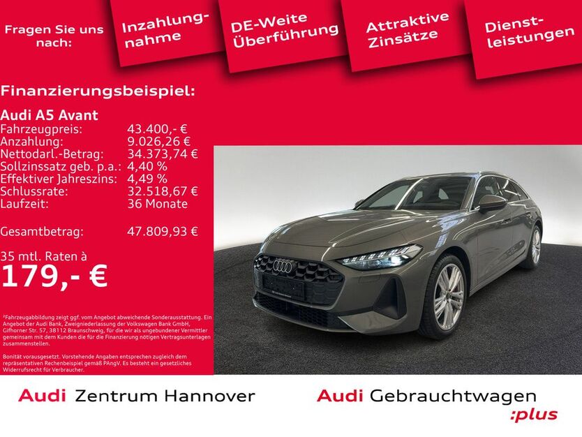 Audi A5 5.908 km 43.400 € Hannover 30179