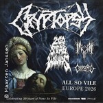 Cryptopsy - All So Vile European Tour 2026