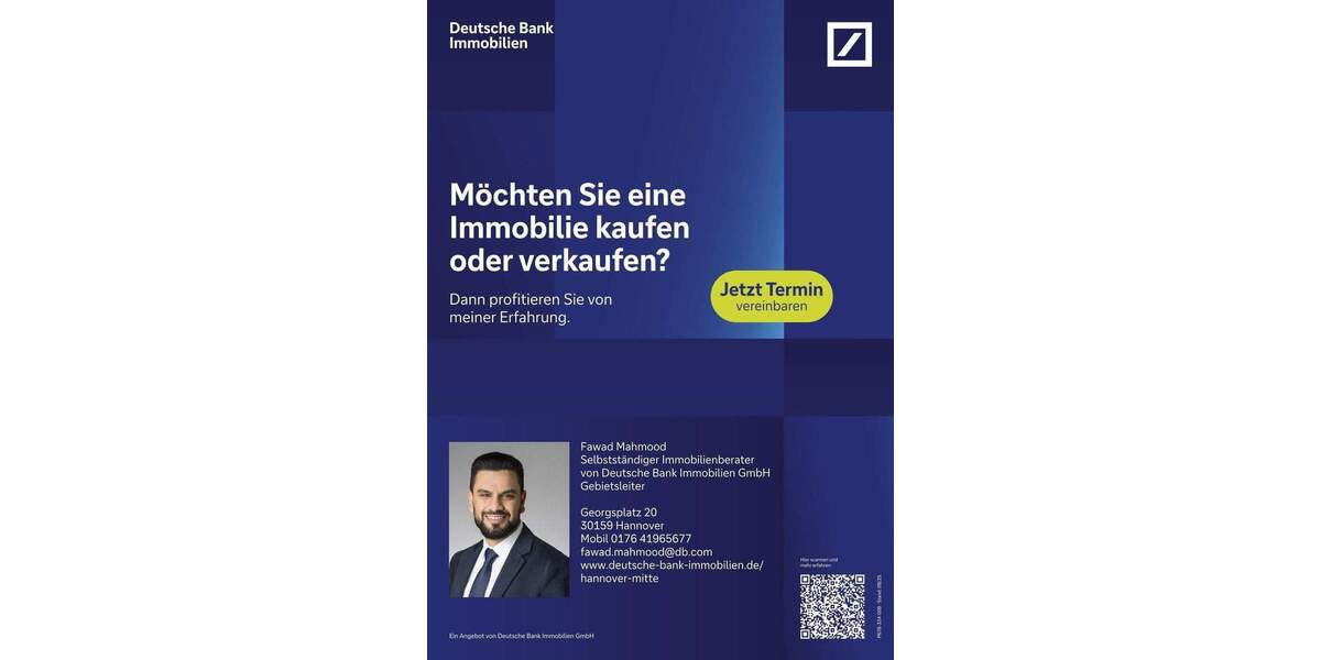 Etagenwohnung Hannover Kleefeld - 2 Zimmer, 51 m&sup2;, 163.000&euro; | Angebot:25607998