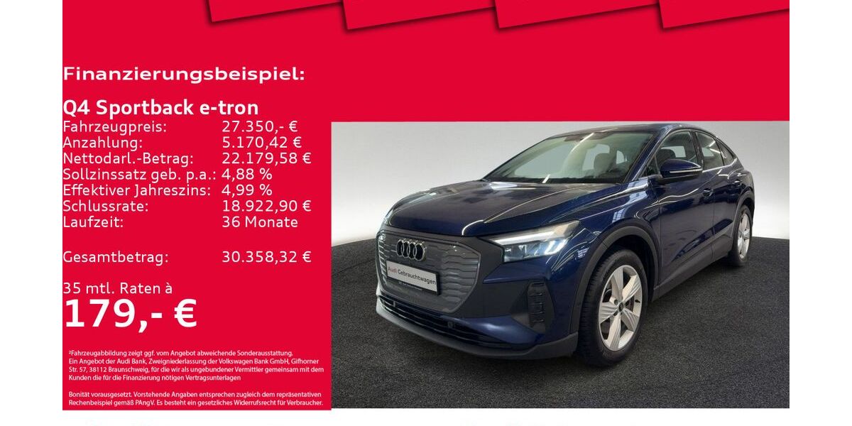 Audi Q4 e-tron 62.870 km 25.950 &euro; Hannover 30179
