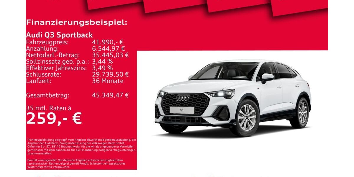 Audi Q3 5.735 km 41.990 &euro; Hannover 30179