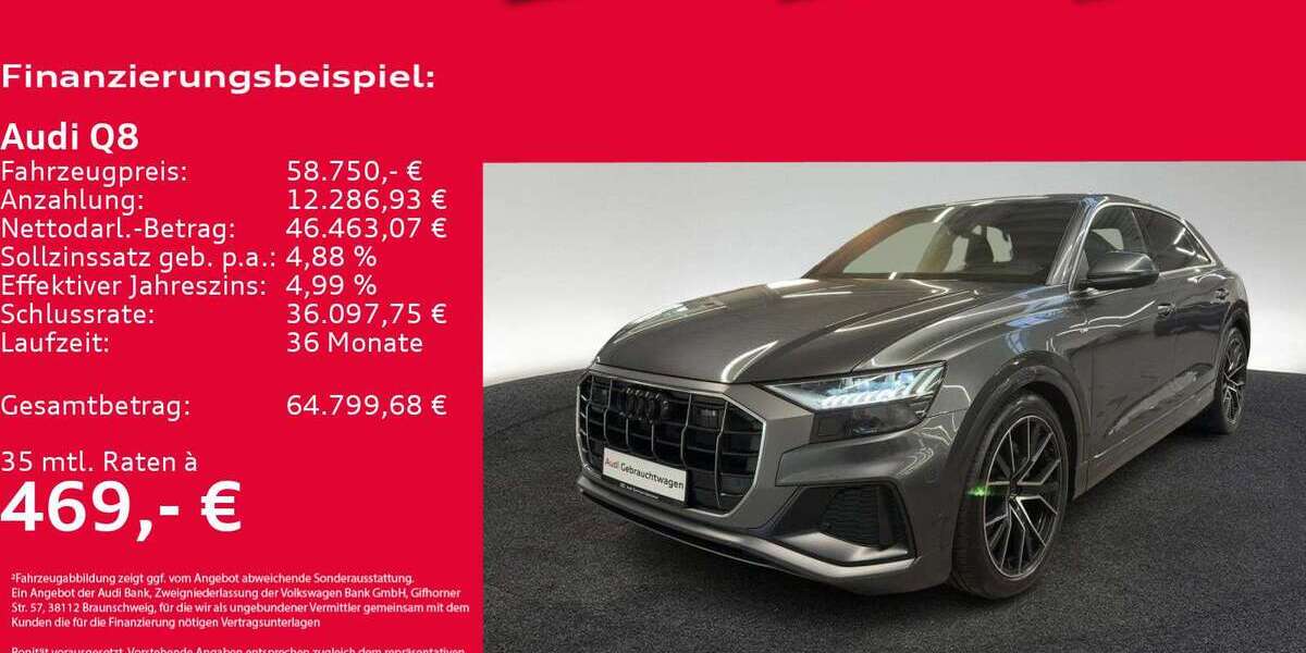 Audi Q8 105.660 km 58.750 &euro; Hannover 30179