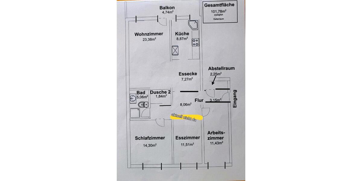 Etagenwohnung Langenhagen - 4 Zimmer, 102 m&sup2;, 280.000&euro; | Angebot:26325860