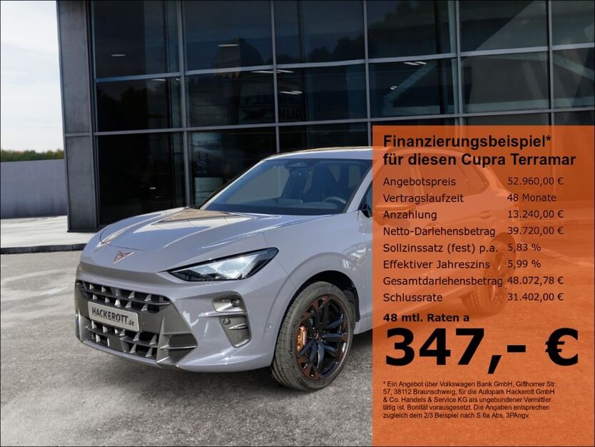 Cupra Terramar 4.700 km 52.960 € Hannover 30165