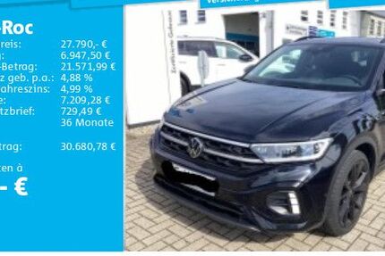 VW T-Roc 52.373 km 27.790 &euro; Lehrte 31275