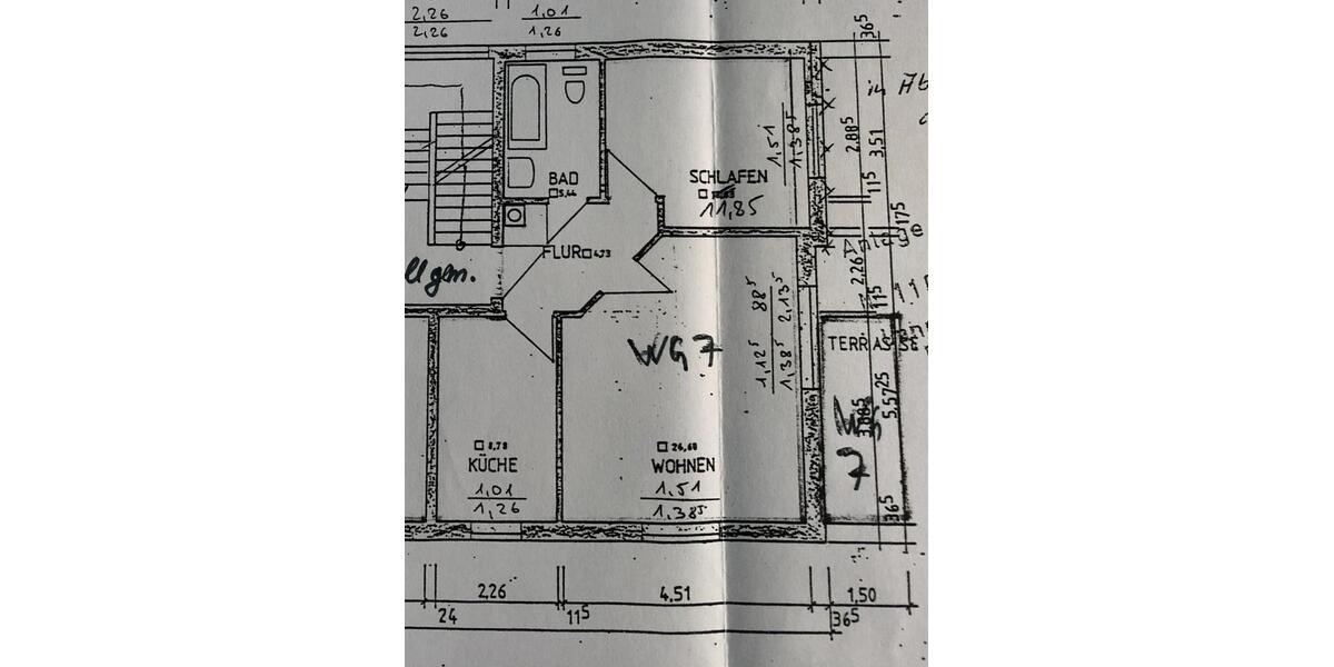Erdgeschoßwohnung Bad Münder am Deister - 2 Zimmer, 57 m&sup2;, 540&euro; | Angebot:27542728