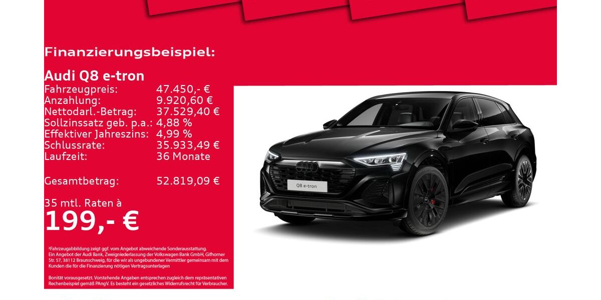Audi Q8 e-tron 28.228 km 47.450 &euro; Hannover 30179