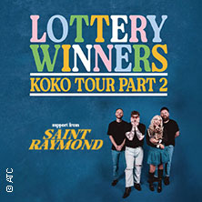 Lottery Winners - Support: Saint Raymond 09.12.2025 Musikzentrum Hannover