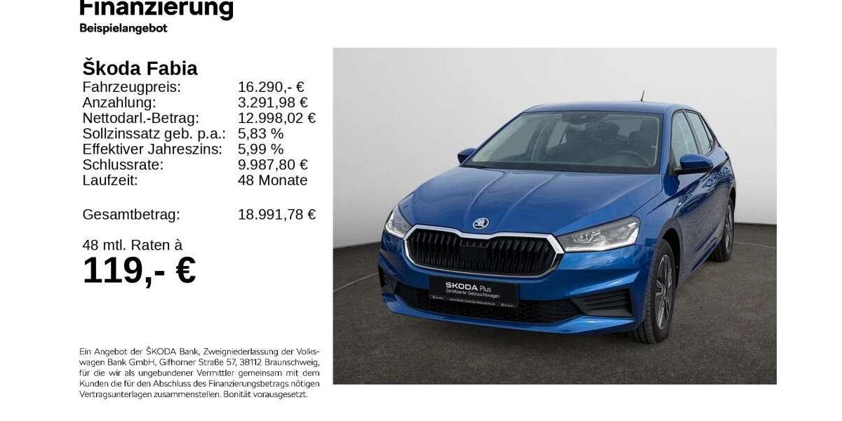 Skoda Fabia 13.151 km 15.970 &euro; Hildesheim 31137