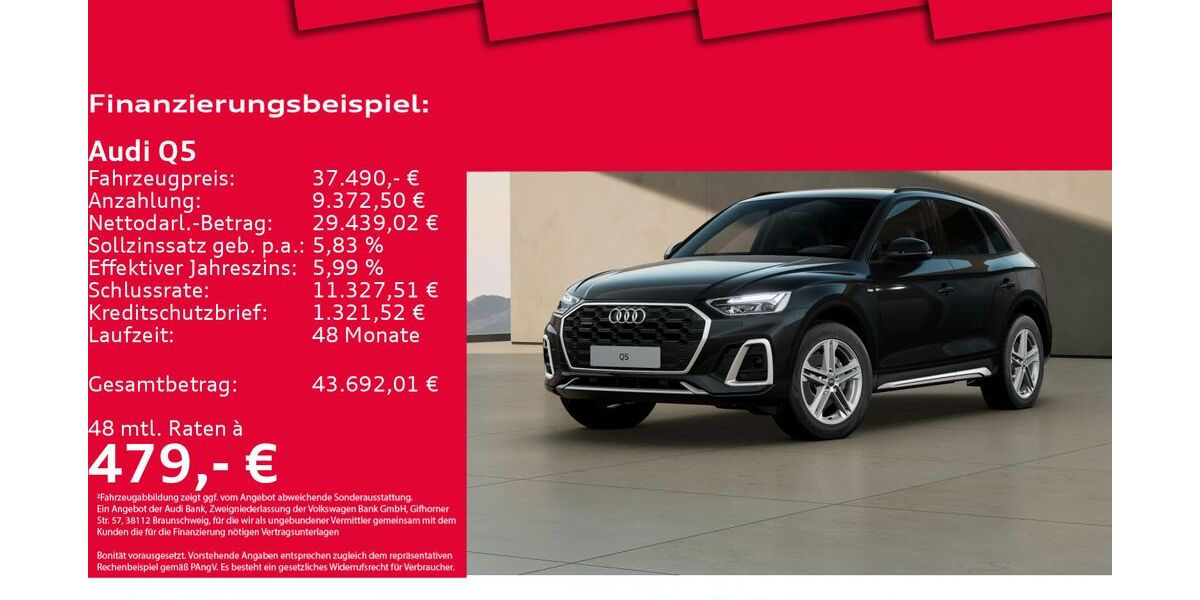 Audi Q5 62.554 km 37.490 € Hannover 30179