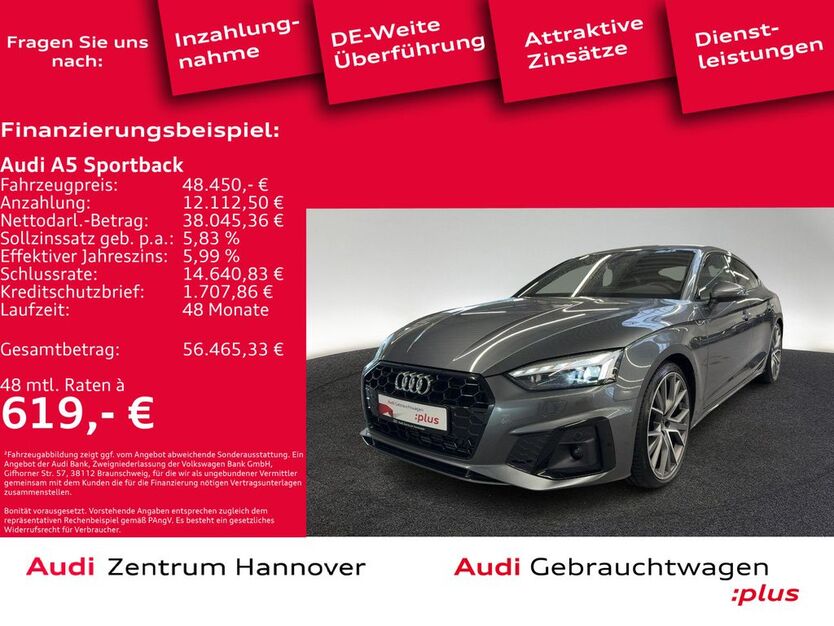Audi A5 5.889 km 46.650 € Hannover 30179