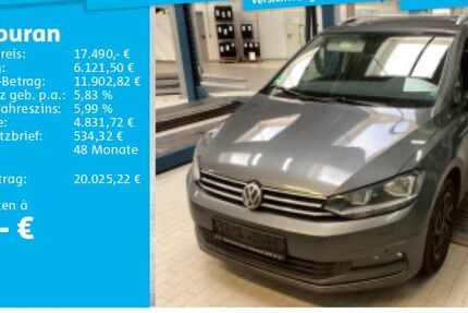 VW Touran 122.156 km 17.490 &euro; Lehrte 31275