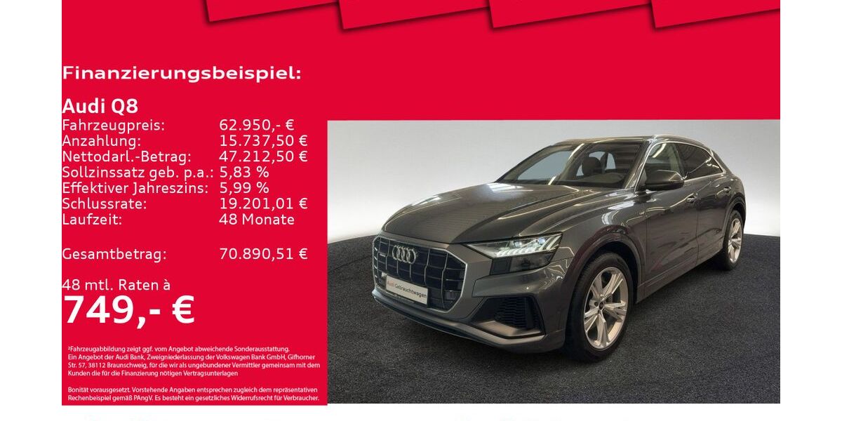 Audi Q8 37.327 km 62.950 &euro; Hannover 30179