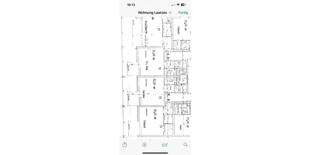 Etagenwohnung Laatzen - 1 Zimmer, 32 m&sup2;, 95.000&euro; | Angebot:27118092