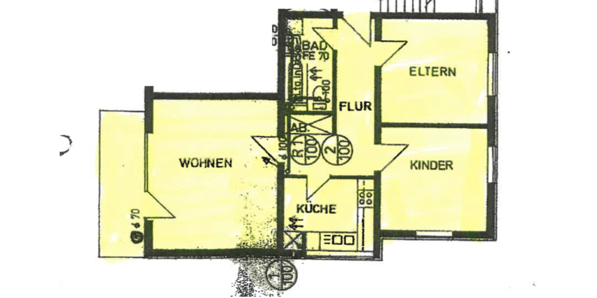 Sanierte 3-Zimmer Wohnung in Hannover Stöcken mit Südbalkon 3 zimmer