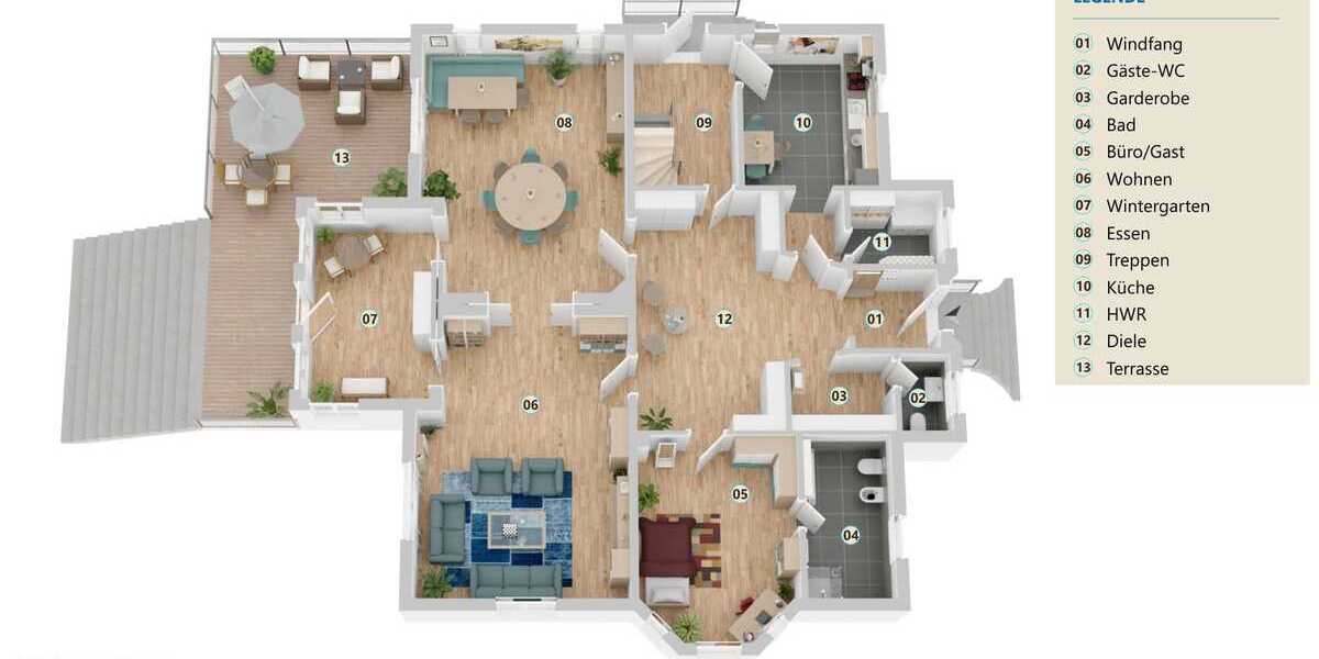 Stadtvilla im Weinbergviertel - Villa Hildesheim Mitte | Angebot:26382048