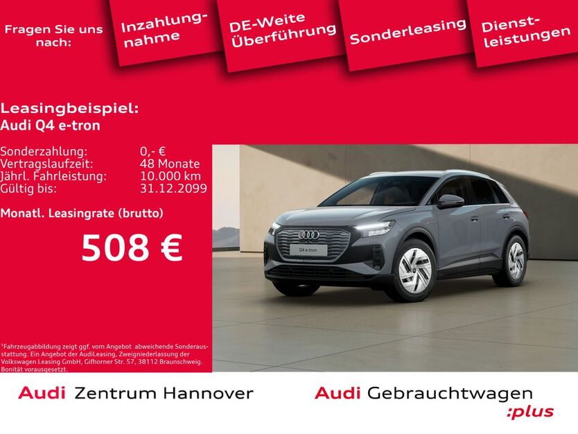 Audi Q4 e-tron 73.002 km 30.450 € Hannover 30179