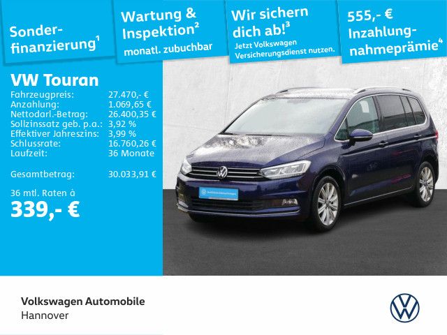 VW Touran 52.068 km 27.470 &euro; Lehrte 31275