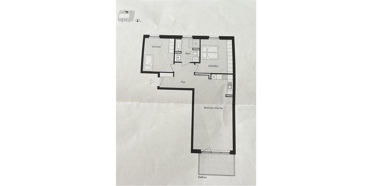 Etagenwohnung Garbsen - 3 Zimmer, 89 m&sup2;, 1.365&euro; | Angebot:26665189