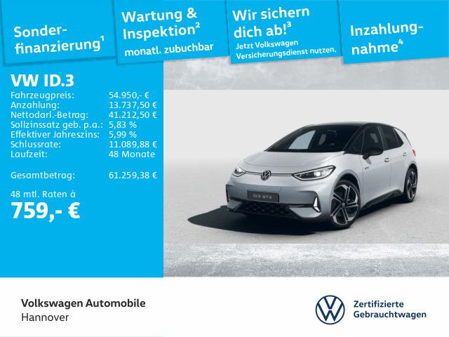 VW ID.3 11.500 km 53.950 &euro; Hannover 30655