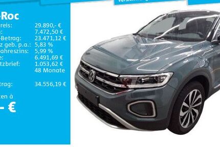 VW T-Roc 17.939 km 29.890 € Hannover 30519