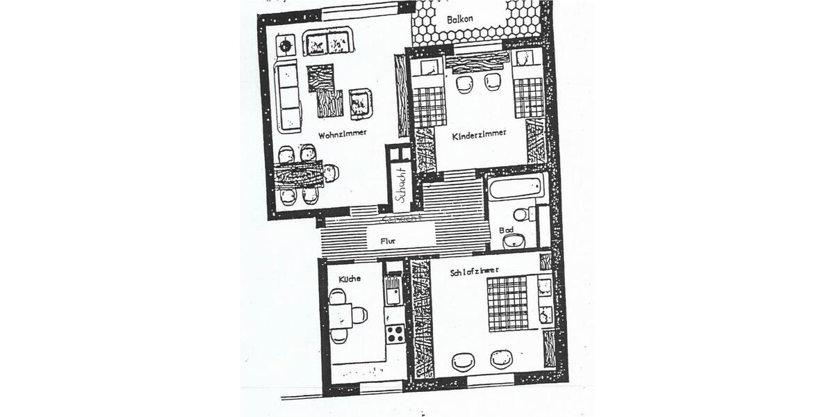 3-Zimmer Wohnung mit Balkon in Hannover 3 zimmer