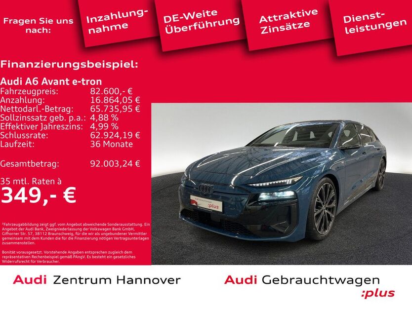 Audi A6 e-tron 15.423 km 82.600 € Hannover 30179