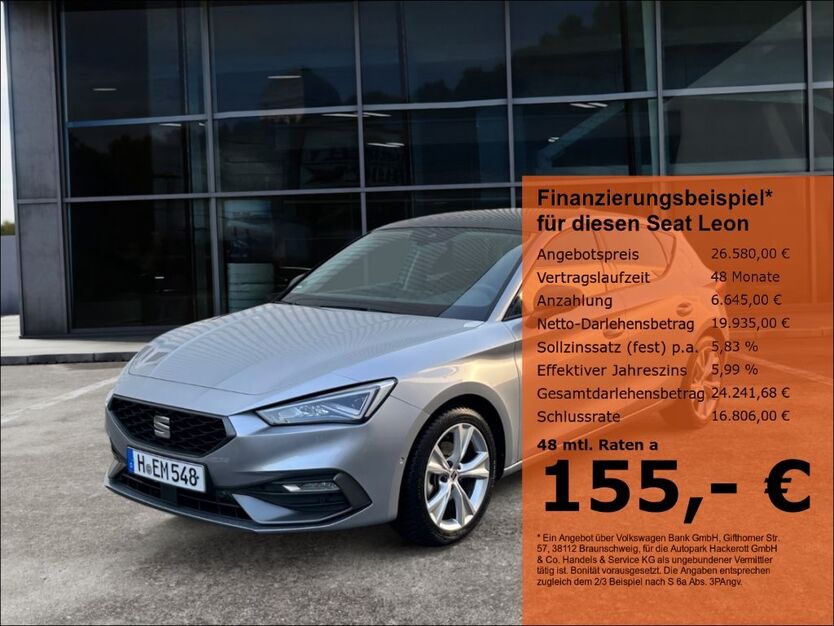 Seat Leon 8.955 km 26.580 € Laatzen 30880