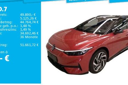 VW ID.7 15.550 km 49.380 € Langenhagen 30853