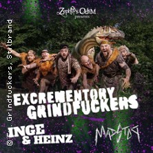 Excrementory Grindfuckers + Special Guest - 25 Jahre Grindfuckers 11.12.2026 BEI CHEZ HEINZ