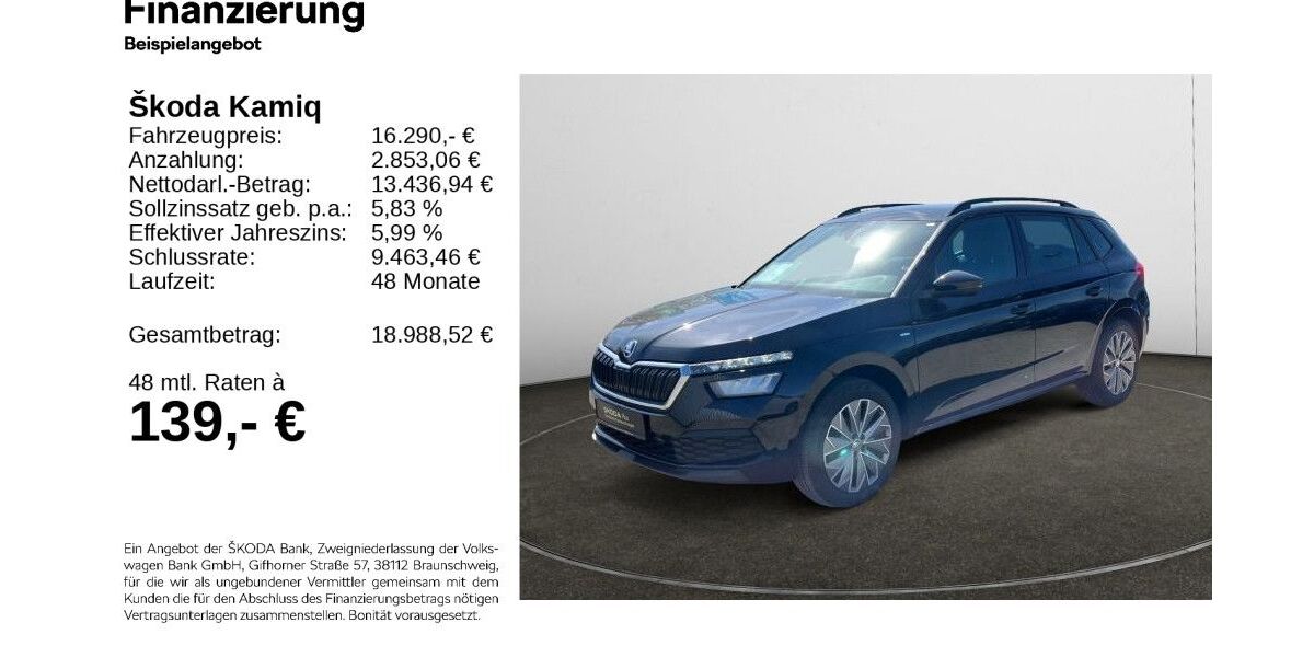 Skoda Kamiq 37.901 km 15.870 &euro; Hildesheim 31137