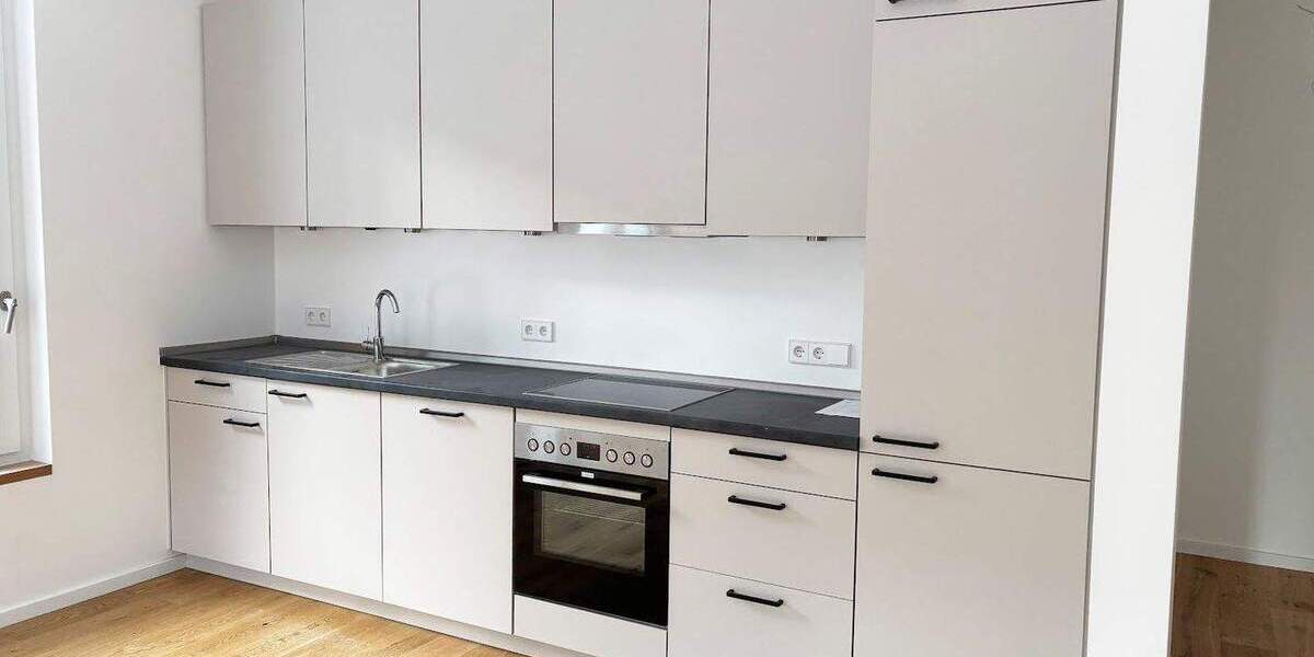 Terrassenwohnung im Neubau: 2 Zimmer mit viel Platz, Einbauküche, Parkett,Tageslichtbad, Abstellraum 2 zimmer