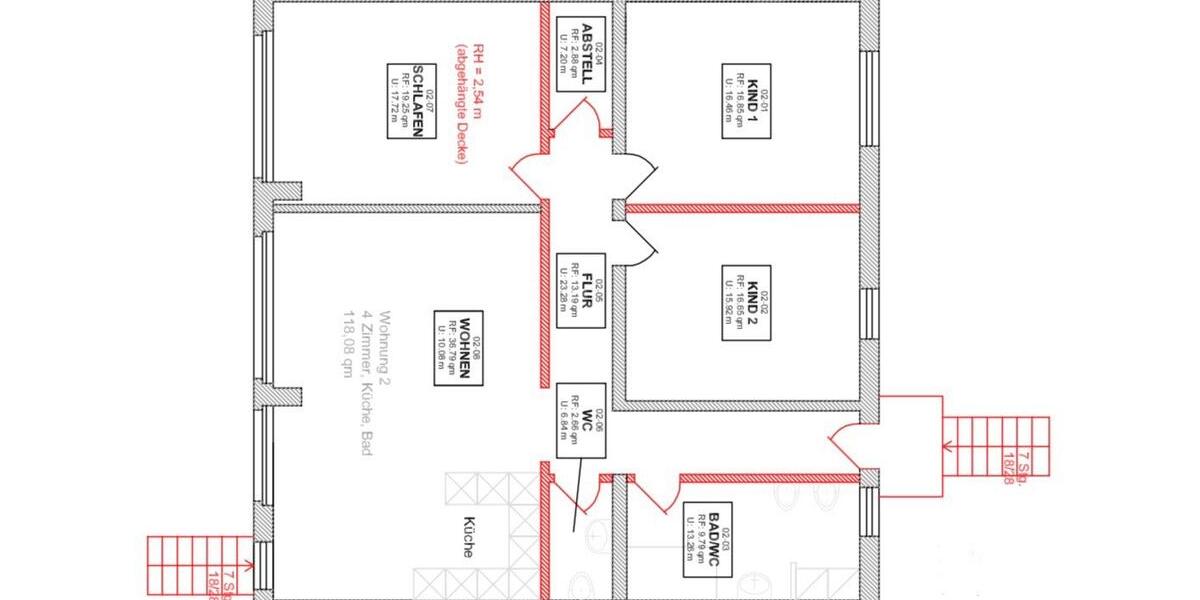 Erdgeschoßwohnung Hannover Linden-Limmer - 4 Zimmer, 108 m&sup2;, 1.080&euro; | Angebot:25648253