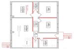 Erdgeschoßwohnung Hannover Linden-Limmer - 4 Zimmer, 108 m&sup2;, 1.080&euro; | Angebot:25648253