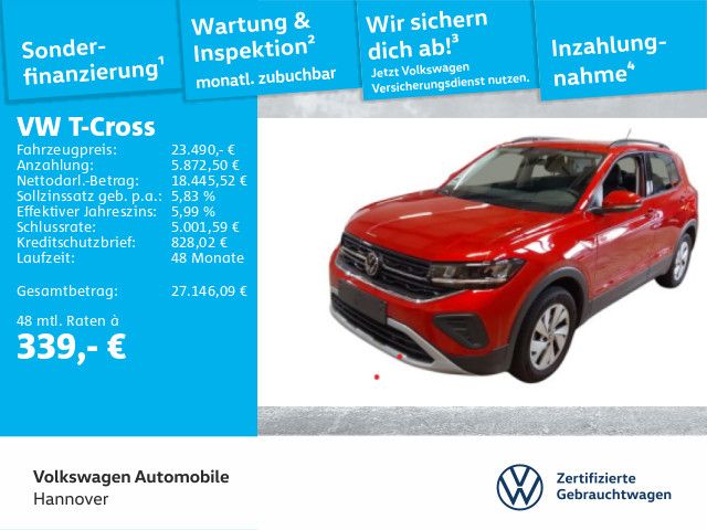 VW T-Cross 10.743 km 23.490 &euro; Hannover 30655