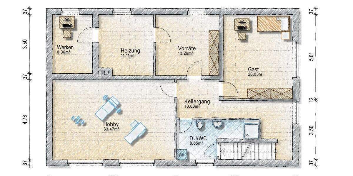 Einfamilienhaus Hannover / Kirchrode Kirchrode - 6 Zimmer, 215 m&sup2;, 840.000&euro; | Angebot:25211926